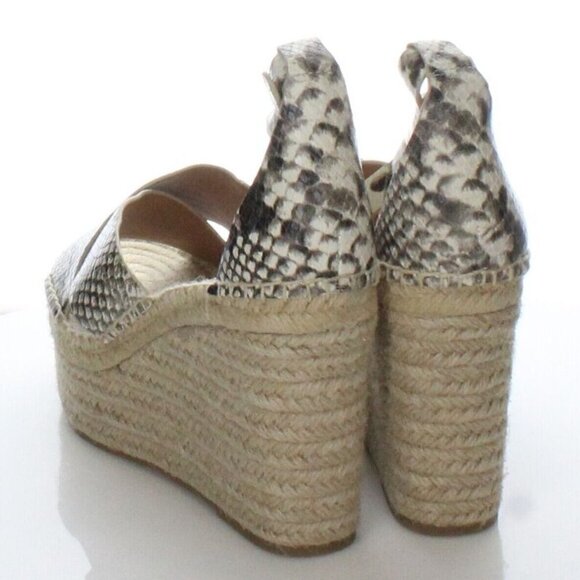 100% Authentic Tory Burch Selby Wedge Espadrille Sandals - Picture 3 of 5